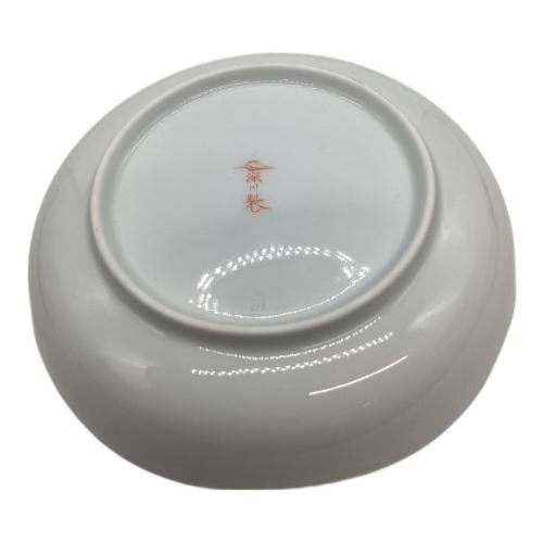 深川製磁 (フカガワセイジ) 取皿揃え 寿赤絵