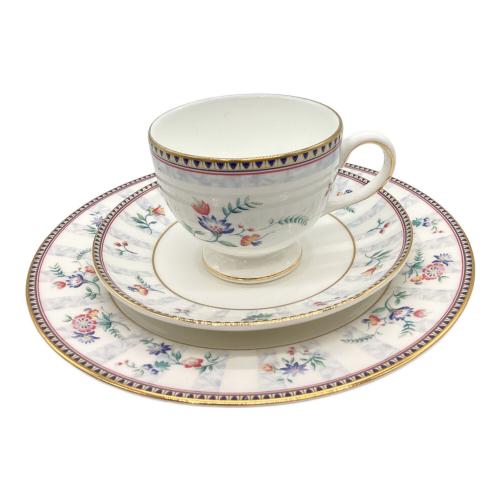 Wedgwood (ウェッジウッド) カップ&ソーサー＆プレート ホワイト×ブルー ジョサイアウェッジウッド没200年記念コレクション