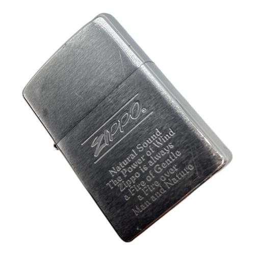 ZIPPO (ジッポ) オイルライター 2003年製 Natural Sound