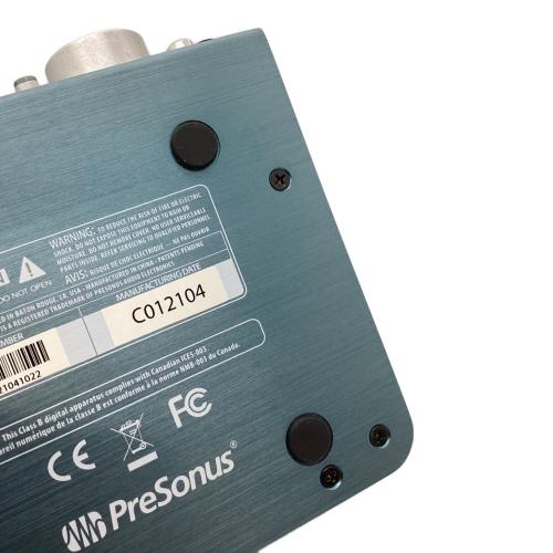 PreSonus (プレソナス) オーディオインターフェース AudioBox iOne 115