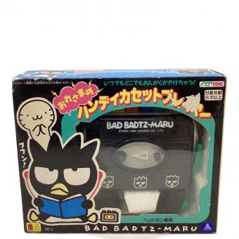 おれさまのハンディカセットプレイヤー サンリオグッズ バッドばつ丸 ジャンク インテリアとして