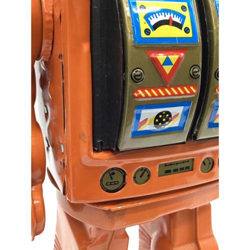 ブリキロボット レトロホビー ELECTRON ROBOT オレンジ