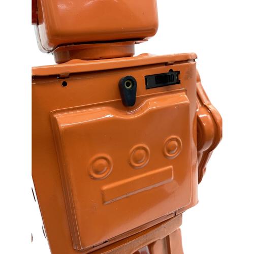 ブリキロボット レトロホビー ELECTRON ROBOT オレンジ