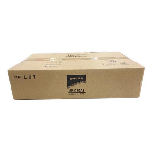 SHARP (シャープ) 8K対応HDD 8R-C80A1 未使用品