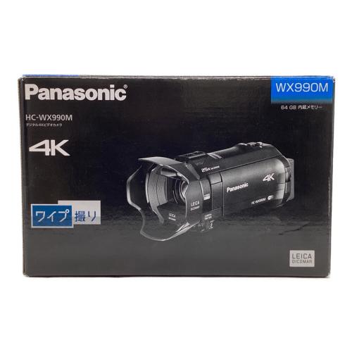 Panasonic (パナソニック) デジタルビデオカメラ HC-WX990M バッテリーチャージャー欠品 動作確認済み