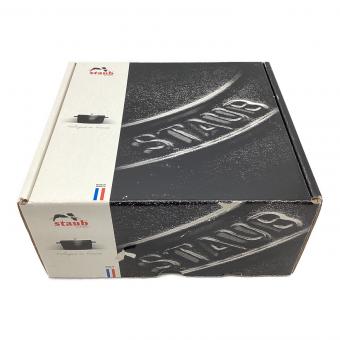 Staub (ストウブ) ホーロー鍋 40501-088  バジルグリーン クリスマスシグネチャーココット