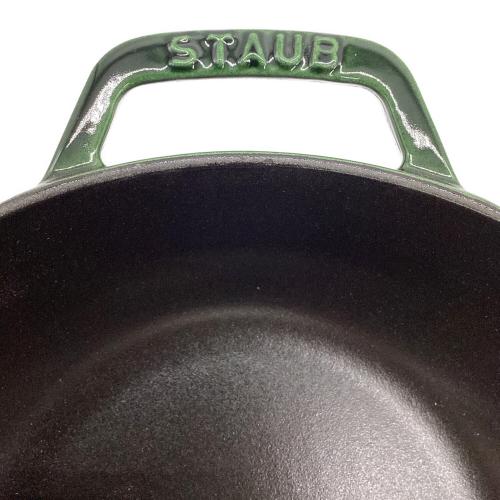 Staub (ストウブ) ホーロー鍋 40501-088  バジルグリーン クリスマスシグネチャーココット