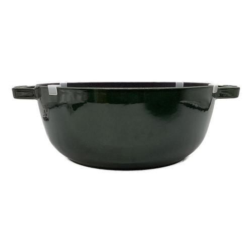 Staub (ストウブ) ホーロー鍋 40501-088  バジルグリーン クリスマスシグネチャーココット