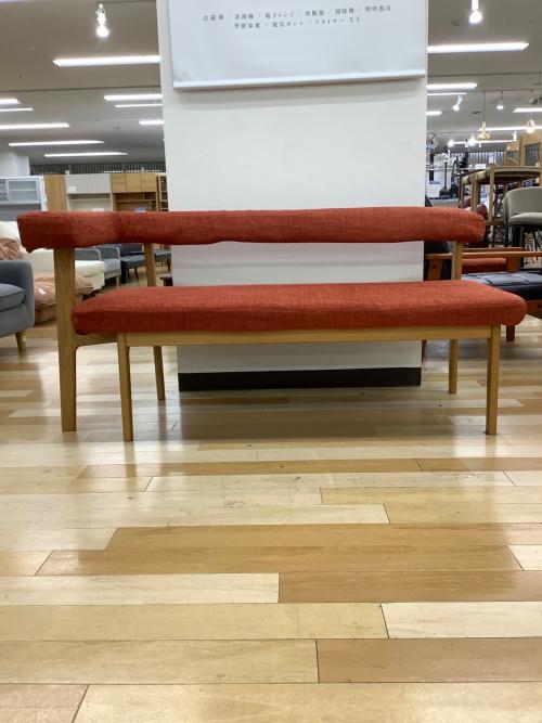 NAGANO INTERIOR (ナガノインテリア) ダイニングベンチ 93 レッド