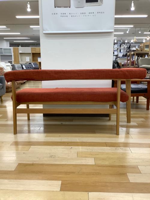 NAGANO INTERIOR (ナガノインテリア) ダイニングベンチ 93 レッド