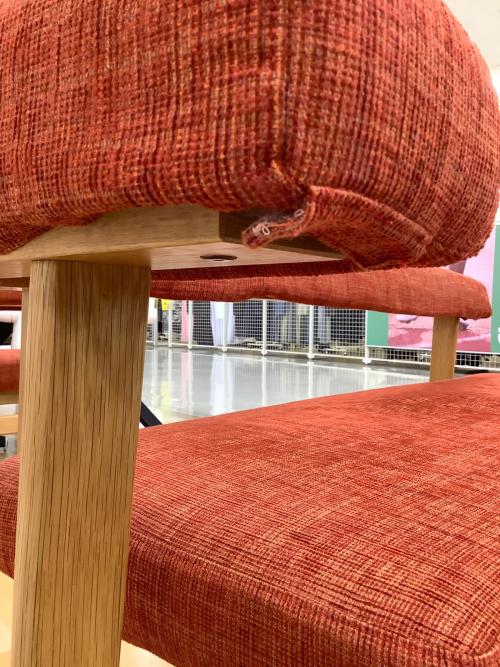 NAGANO INTERIOR (ナガノインテリア) ダイニングベンチ 93 レッド