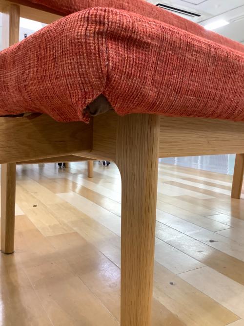 NAGANO INTERIOR (ナガノインテリア) ダイニングベンチ 93 レッド