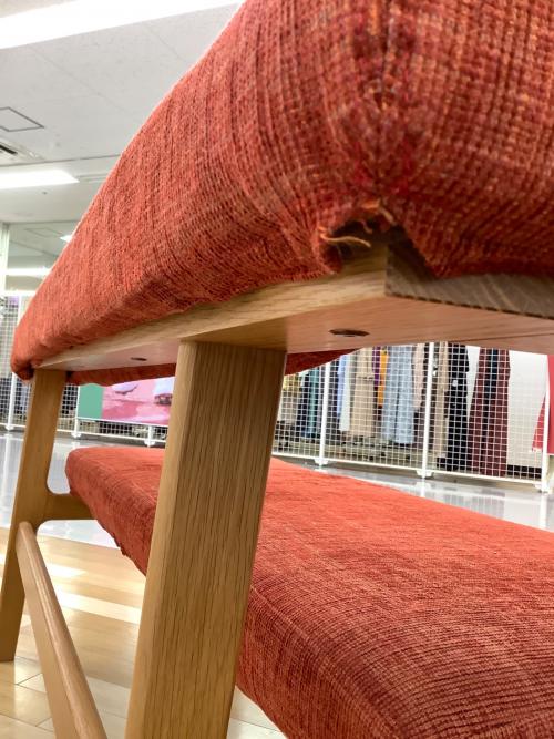 NAGANO INTERIOR (ナガノインテリア) ダイニングベンチ 93 レッド