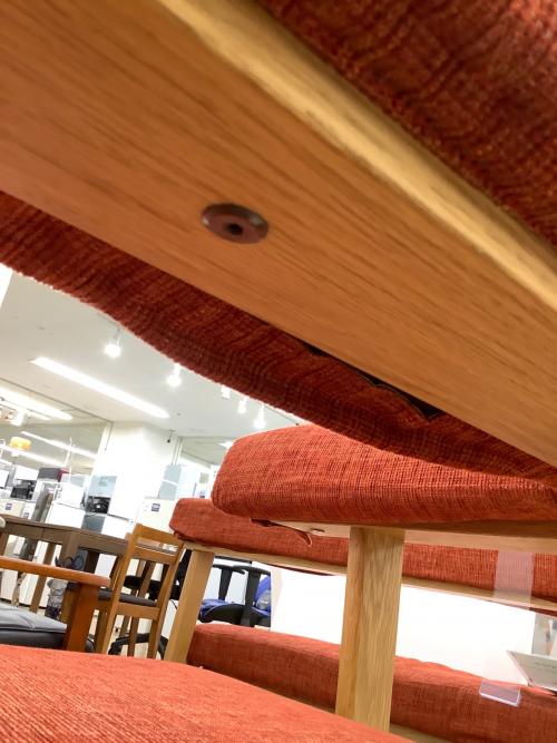 NAGANO INTERIOR (ナガノインテリア) ダイニングベンチ 93 レッド
