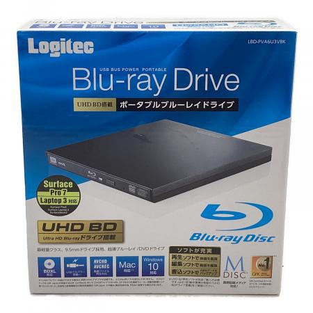 LOGITEC (ロジテック) ポータブルBlu-rayドライブ LBD-PVA6U3VBK