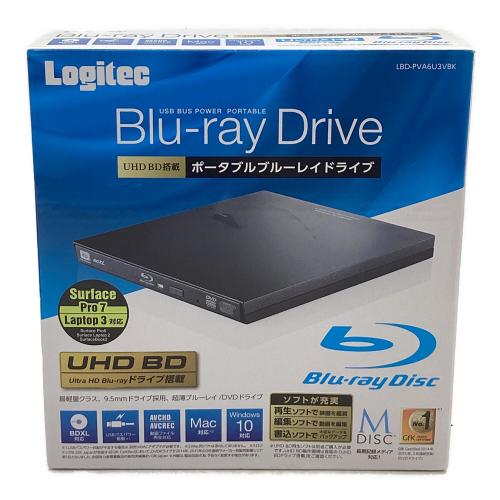 LOGITEC (ロジテック) ポータブルBlu-rayドライブ LBD-PVA6U3VBK