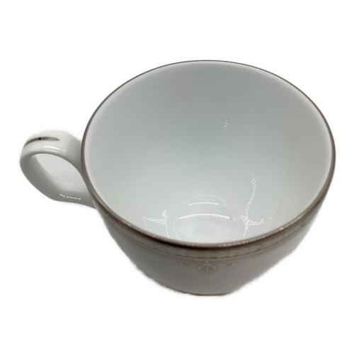 Noritake (ノリタケ) カップ&ソーサー ▲ バッキンガムプラチナ