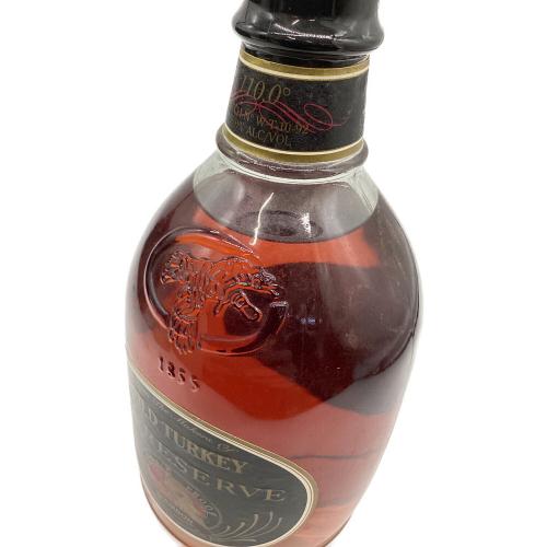 ワイルドターキー (WILD TURKEY) バーボン 液面低下 @ 750ml