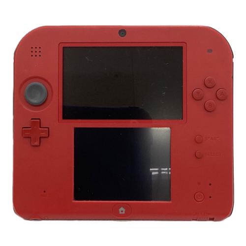Nintendo (ニンテンドー) 2DS FTR-001 キズ有 レッド