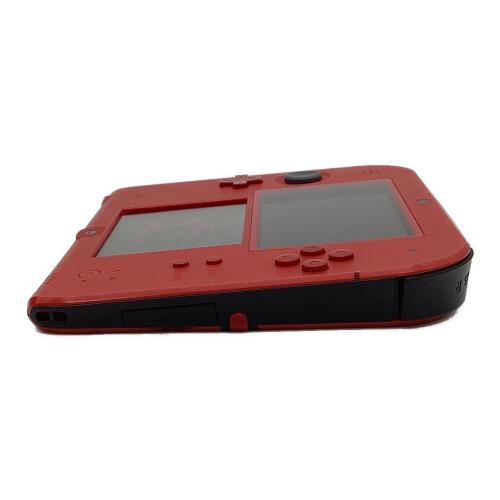 Nintendo (ニンテンドー) 2DS FTR-001 キズ有 レッド