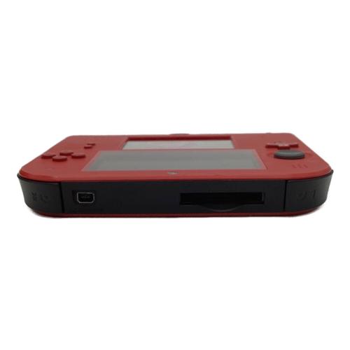 Nintendo (ニンテンドー) 2DS FTR-001 キズ有 レッド