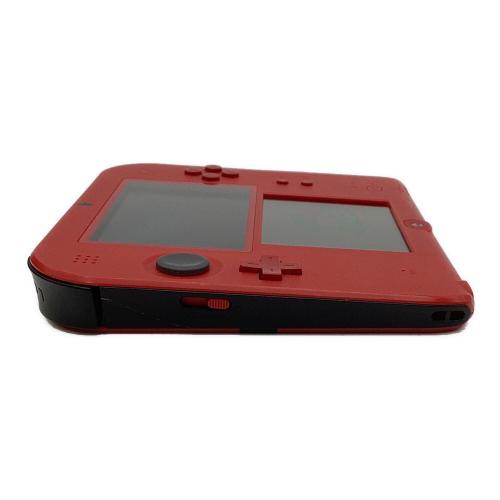 Nintendo (ニンテンドー) 2DS FTR-001 キズ有 レッド