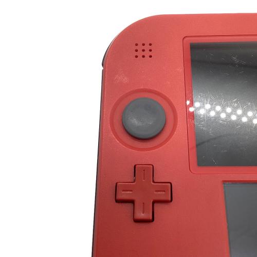 Nintendo (ニンテンドー) 2DS FTR-001 キズ有 レッド