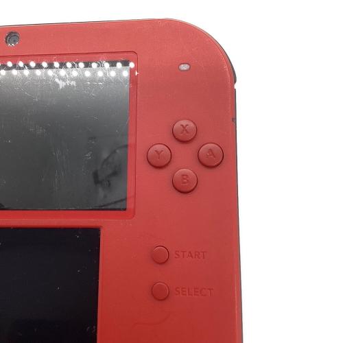 Nintendo (ニンテンドー) 2DS FTR-001 キズ有 レッド