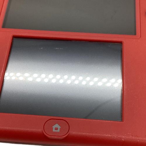 Nintendo (ニンテンドー) 2DS FTR-001 キズ有 レッド