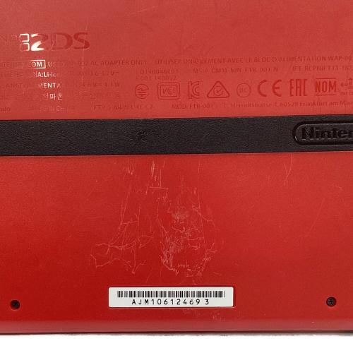 Nintendo (ニンテンドー) 2DS FTR-001 キズ有 レッド