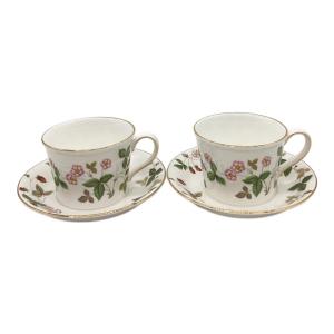Wedgwood (ウェッジウッド) カップ&ソーサー ▲ ワイルドストロベリー