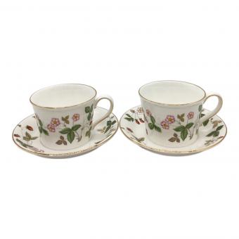 Wedgwood (ウェッジウッド) カップ&ソーサー ▲ ワイルドストロベリー