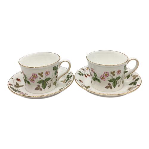 Wedgwood (ウェッジウッド) カップ&ソーサー ▲ ワイルドストロベリー