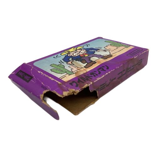 ワイルドガンマン ファミコン用ソフト -
