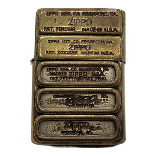 ZIPPO (ジッポ) オイルライター 1997年製 キズ・スレ・ヒンジ緩み有 歴代ボトムスタンプ @