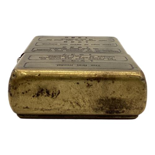 ZIPPO (ジッポ) オイルライター 1997年製 キズ・スレ・ヒンジ緩み有 歴代ボトムスタンプ @