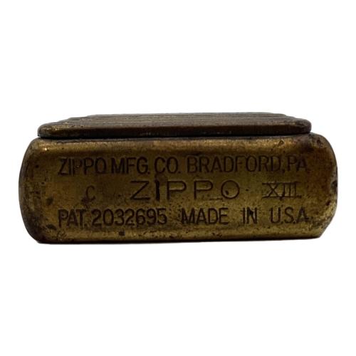 ZIPPO (ジッポ) オイルライター 1997年製 キズ・スレ・ヒンジ緩み有 歴代ボトムスタンプ @