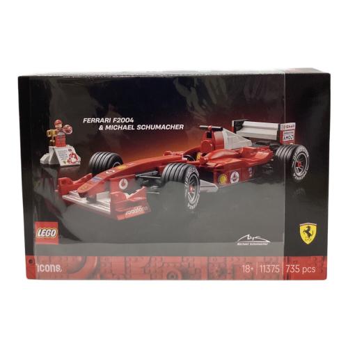 LEGO (レゴ) FERRARI F2004＆MICHAEL SCHUMACHER レゴブロック 11375