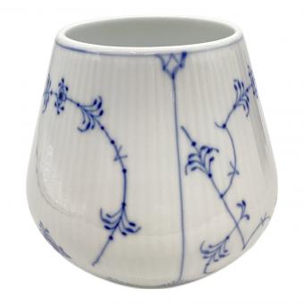 ROYAL COPENHAGEN (ロイヤル・コペンハーゲン) フラワーベース ブルーフルーテッドプレインベースS B品