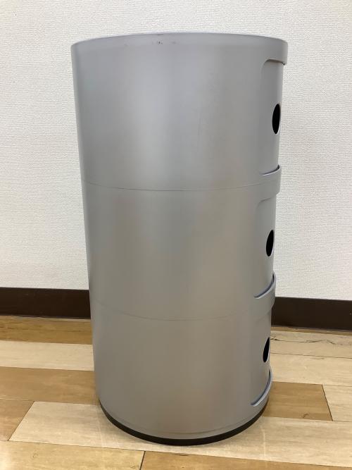 Kartell (カルテル) シェルフ 4965-67 コンポニビリ シルバー