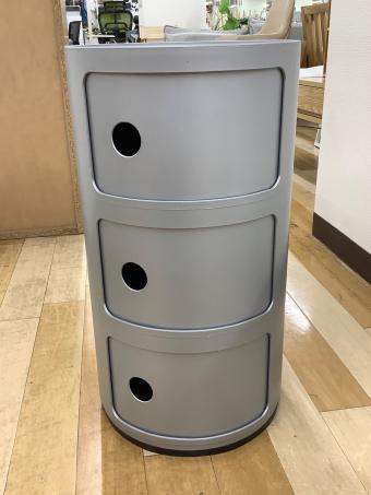 Kartell (カルテル) シェルフ 4965-67 シルバー