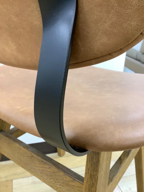 ヴィンテージ風 ダイニングチェア ブラウン　KNOT ANTIQUES 椅子・チェア ヴィンテージ風 ダイニングチェア ブラウン KNOT ANTIQUES