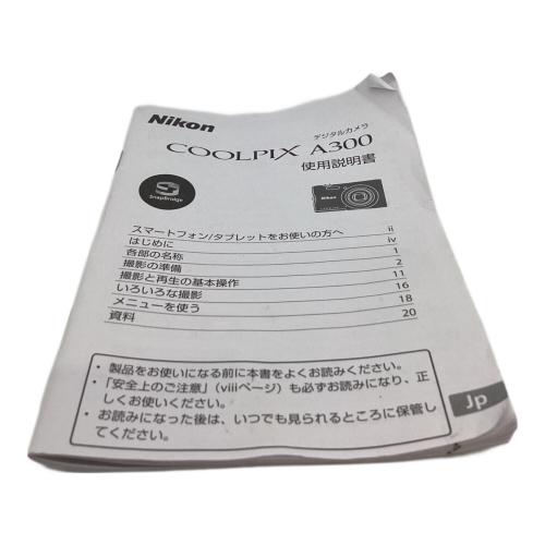 Nikon (ニコン) コンパクトデジタルカメラ COOLPIX A300 小キズ有