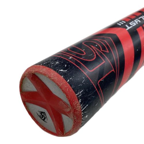 LOUISVILLE SLUGGER (ルイスビルスラッガー) カタリスト3 ソフトボール用バット LJGSCTTBC ゴム製 2023年モデル レッド×ブラック