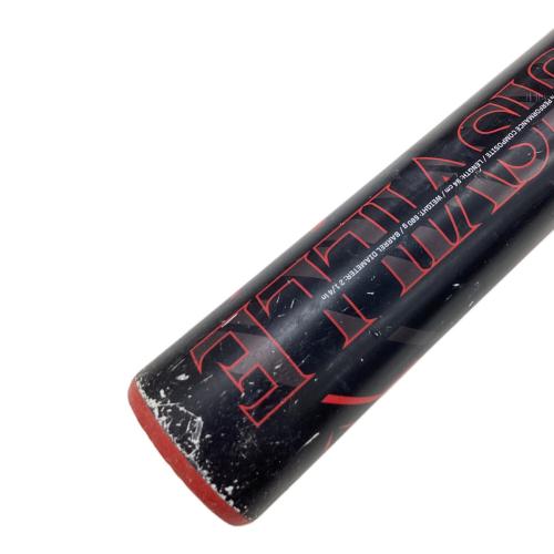 LOUISVILLE SLUGGER (ルイスビルスラッガー) カタリスト3 ソフトボール用バット LJGSCTTBC ゴム製 2023年モデル レッド×ブラック