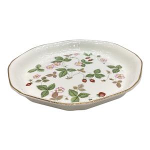 Wedgwood (ウェッジウッド) オクタゴンディッシュS ▲ ワイルドストロベリー