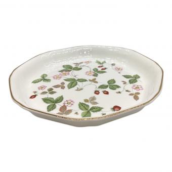 Wedgwood (ウェッジウッド) オクタゴンディッシュS ▲ ワイルドストロベリー