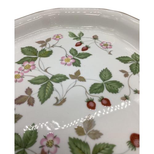 Wedgwood (ウェッジウッド) オクタゴンディッシュS ▲ ワイルドストロベリー