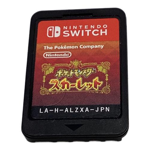 任天堂 (ニンテンドウ) ポケットモンスター スカーレット Nintendo Switch用ソフト CERO A (全年齢対象)