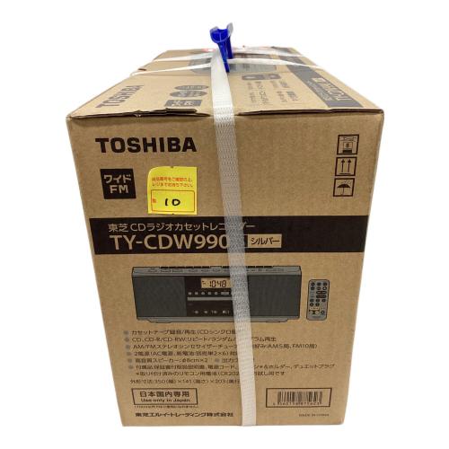 TOSHIBA (トウシバ) CDラジカセ TY-CDW990